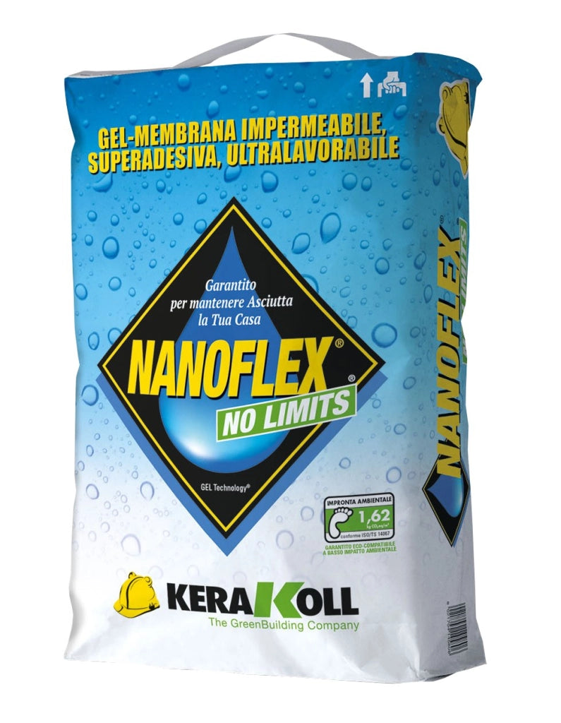 MEMBRANA IMPERMEABILIZZANTE 'NANOFLEX NO LIMITS' KERAKOLL 20 Kg - 20 kg