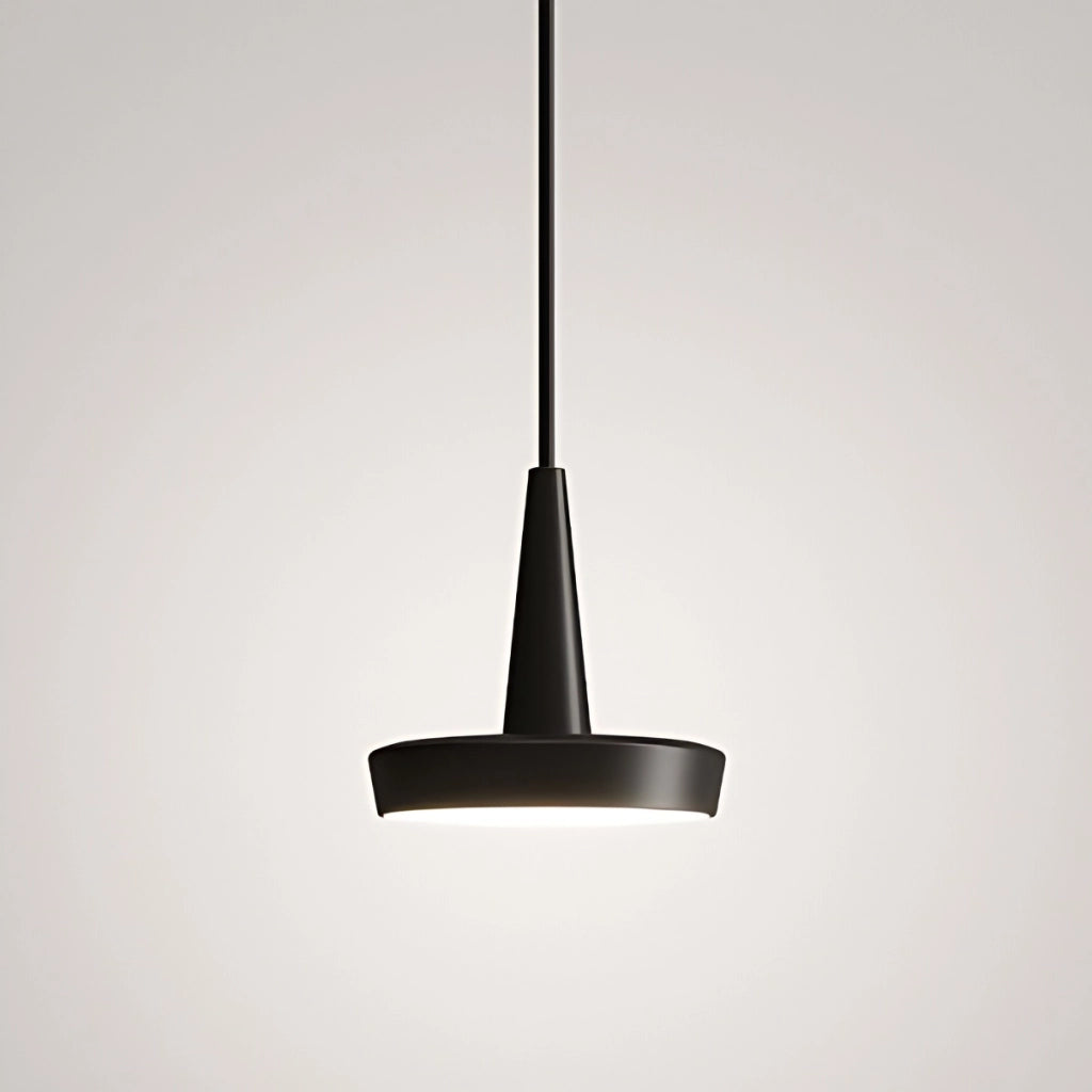 Baby Lampada a sospensione a LED dimmerabile in alluminio bianco, temperatura colore 3000K, design compatto per interni moderni ed eleganti