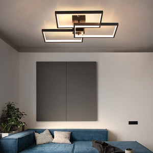 ZMH Lampada da soffitto plafoniera LED metallo design moderno