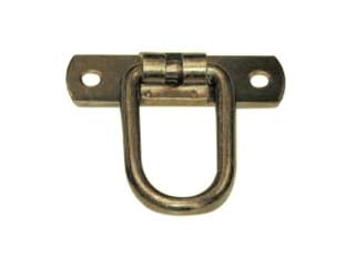 CAVALLOTTO SNODATO TONDO ZINCATO- - mm.20x42 - 10 pezzi