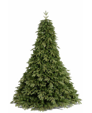 Albero di Natale Artificiale Realistico 180 cm 2946 Rami Montaggio a Ombrello Verde