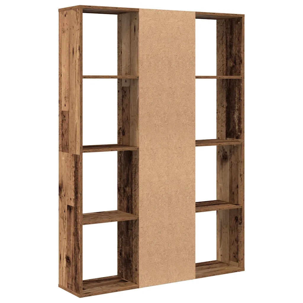 vidaXL Libreria/Divisorio Legno Vecchio 100x24x140 cm in Truciolato