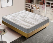 Materasso Matrimoniale 200x200 in Waterfoam, Ortopedico - 13 Zone di Comfort - anatomico e confortevole