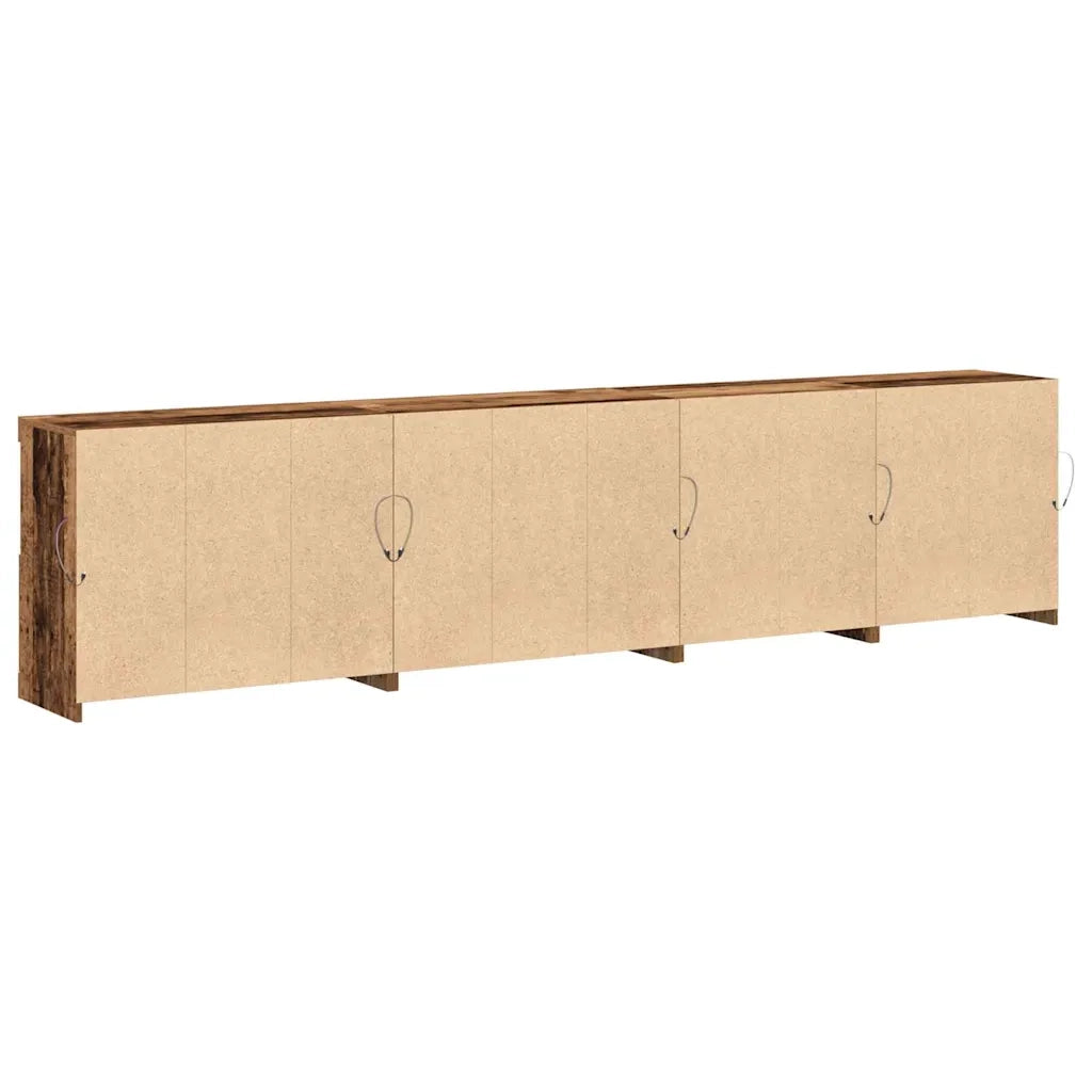 Madia LED Legno vecchio 283 x 37 x 67 cm Legno multistrato 3333113