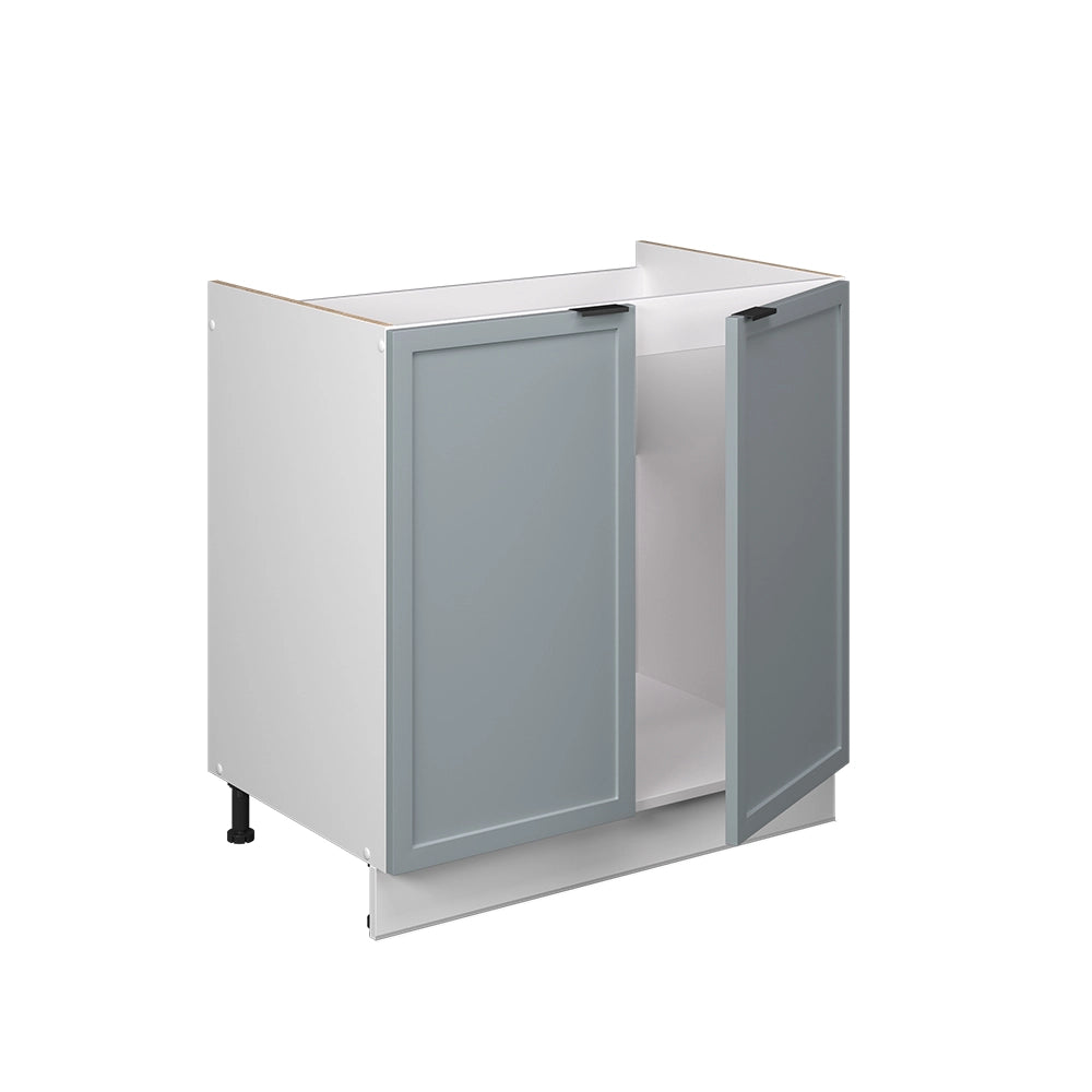 Vicco Mobile lavello cucina Blu-grigio chiaro 80 cm , PL Antracite