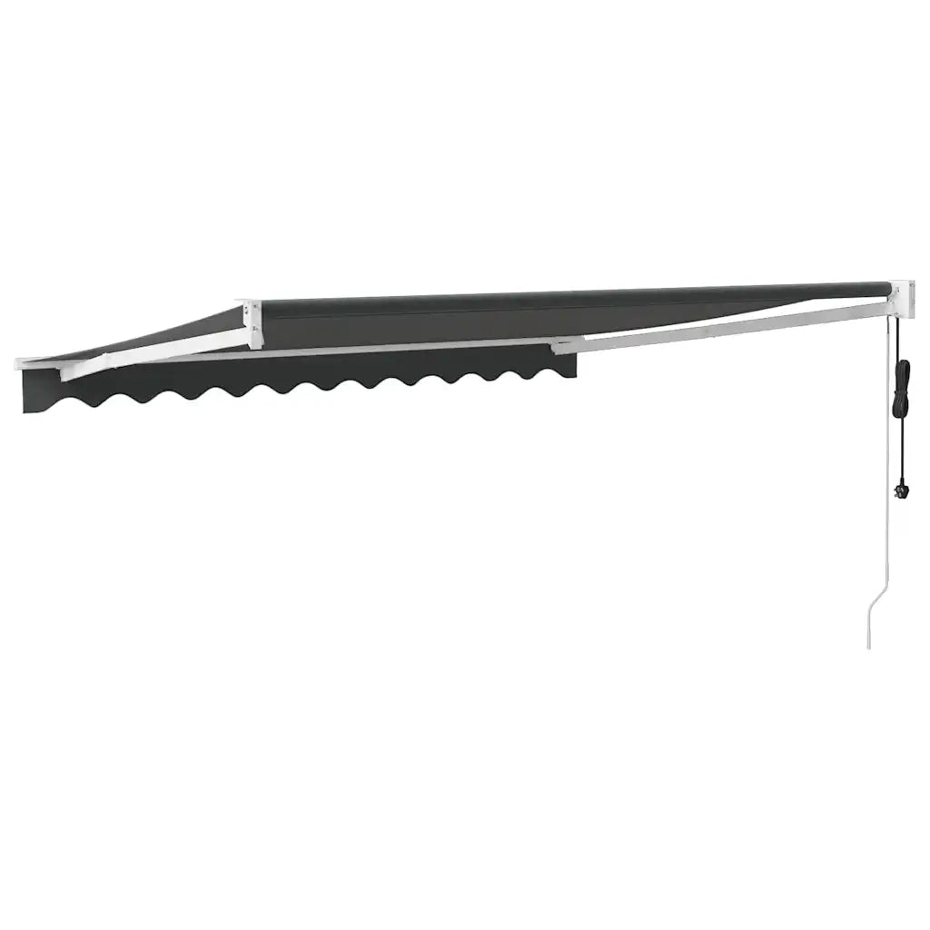 Tenda Sole Automatica Retrattile Antracite 3,5x2,5 m 3154487