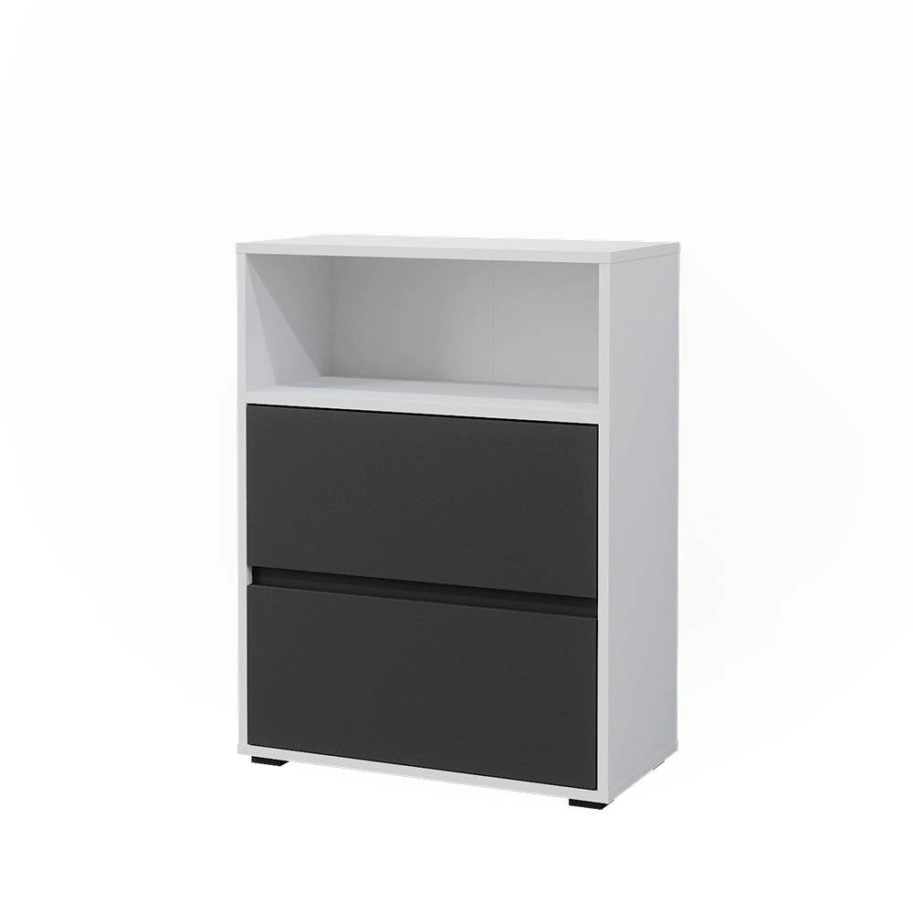 Vicco Mobile da bagno Bianco 60.2 x 78 cm con due ampi cassetti