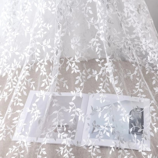 Tessuto di Cotonato - Tulle - Pizzo - Cucito - Artigianato Fai da Te - Decorazioni per Matrimoni - Cotonato Tessuto