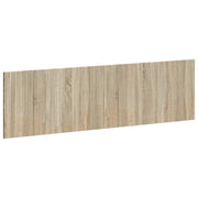 Testiera da Muro HOORN Rovere Sonoma Legno ingegnerizzato 897377