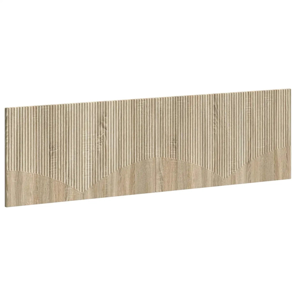 Testiera da Muro HOORN Rovere Sonoma Legno ingegnerizzato 897377