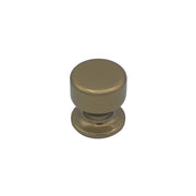 Pomolo fisso per porta SAGUATTI 175/50CB in alluminio bronzo lucido