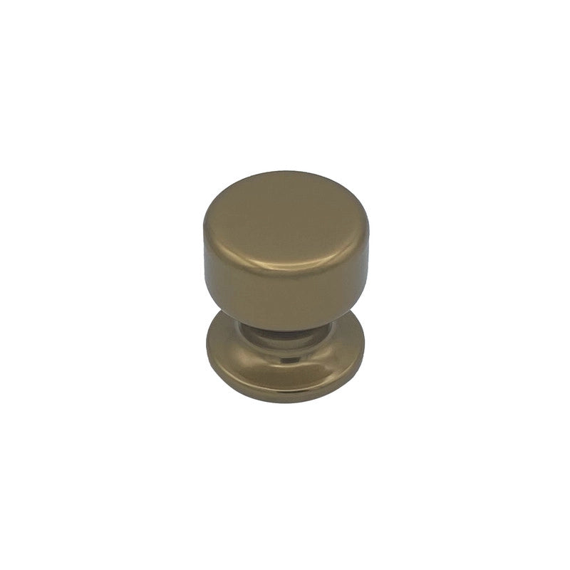 Pomolo fisso per porta SAGUATTI 175/50CB in alluminio bronzo lucido