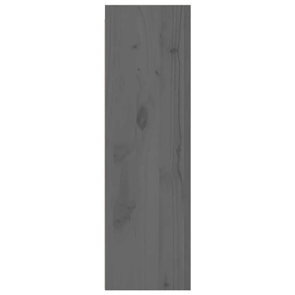 Pensili Grigi 2 pz 30x30x100 cm in Legno Massello di Pino cod mxl 33387