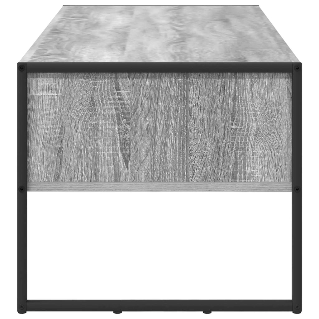 Tavolino da salotto con cassetto Grigio Sonoma 100 x 46 x 40 cm 886447