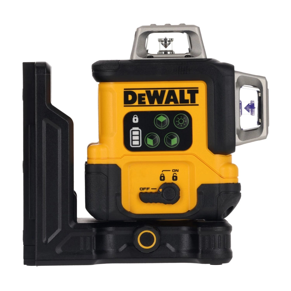 Tracciatore laser DeWalt DCLE14361GB-XJ 18V 3x360° luce verde USB-C autolivellante
