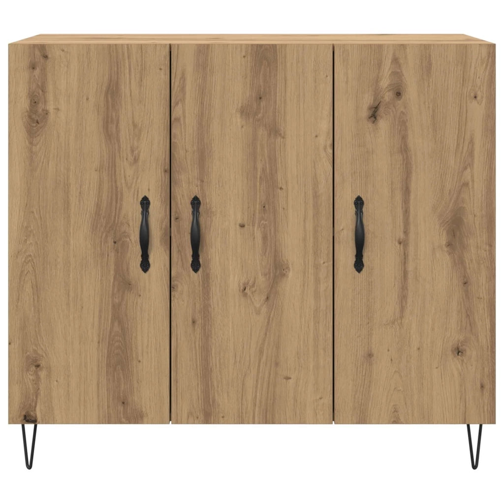 Credenza Rovere artigianale 90 x 32,5 x 80 cm Legno multistrato 879583