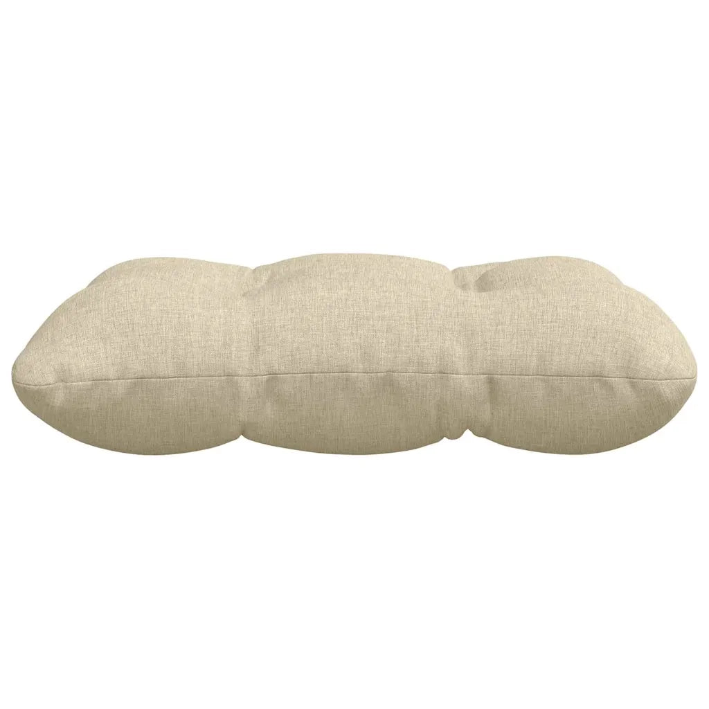 Cuscini per Seduta 4 pcs Crema 40 x 40 x 12 cm Tessuto