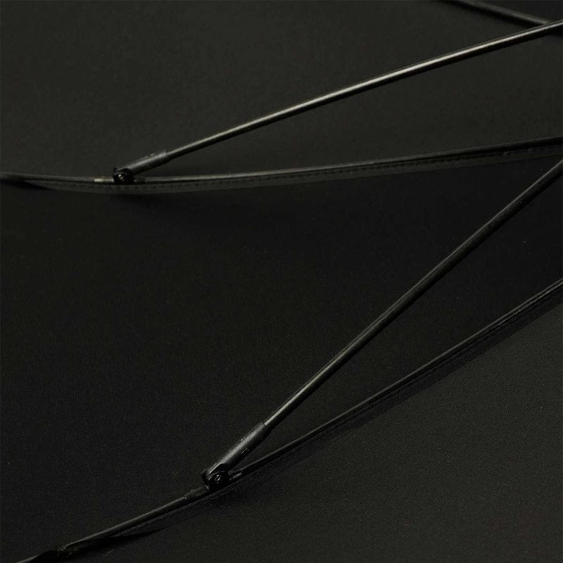 Ombrello Lungo Antivento 10 Stecche Nero con Apertura Automatica Robusto ed Elegante