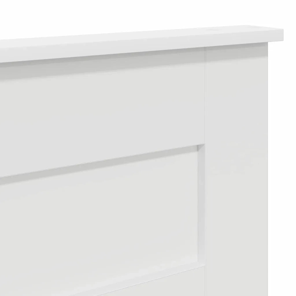 Testiera-Testata-Testiera Decorativa Bianco 180 cm Legno multistrato 682497