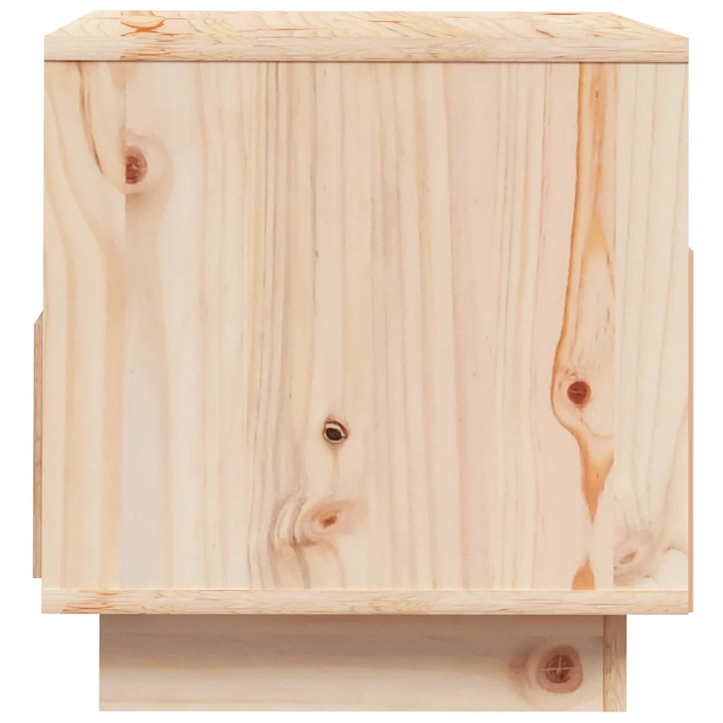 Mobile Porta TV-Credenza TV 60x35x37 cm in Legno Massello di Pino