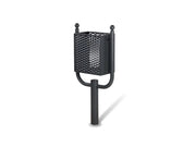 Cestino Amir 208 Giochipark acciaio zincato 25lt Ø40x23h arredo urbano - Filo pavimento