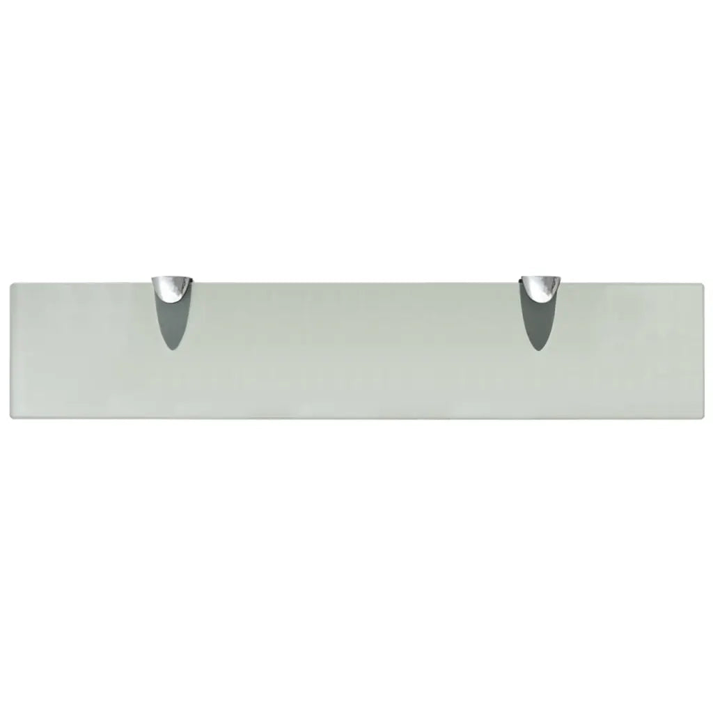 Mensole Galleggianti 2 pz in Vetro 50x10 cm 8 mm