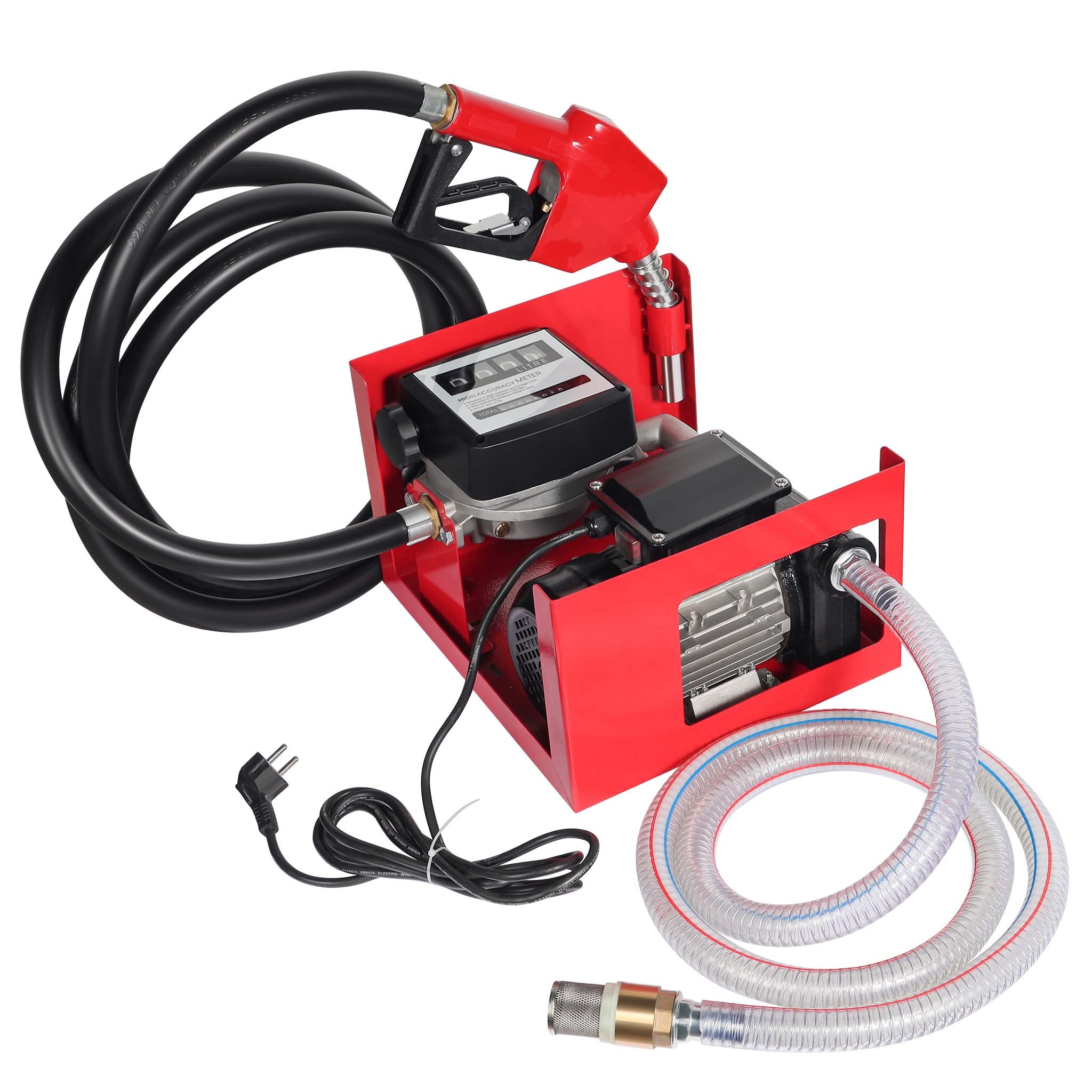 Distributore diesel gasolio con pompa autoadescante 230V/750W 80 l/min e pistola