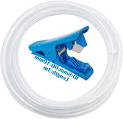 Slang di PVC trasparente 3 metri con un set di taglia tubi (8 mm ID x 10 mm OD)