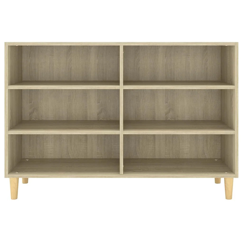 Buffet credenza cassettiera armadio mobile contenitore organizer cucina soggiorno rovere Sonoma 103,5 x 35 x 70 cm legno ingegnerizzato marrone 02_0031483
