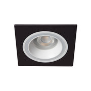 Faretto incasso quadrato nero/bianco Kanlux Feline LED GX5.3/GU10