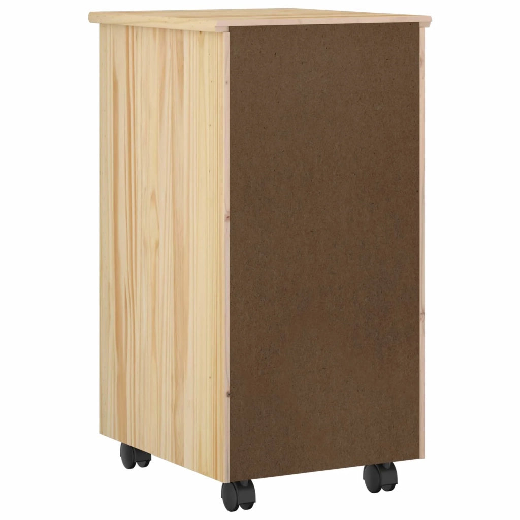 Mobile con Ruote con ruota Marrone 34 x 39 x 65,5 cm
