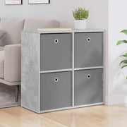Credenza con cassetto Grigio cemento 68,5 x 32 x 67 cm