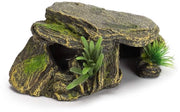 Habitat Amfibio per Tartarughe e Lucertole - Dimensioni 16 x 9,5 x 6,5 cm - Protezione Reptilia - Rifugio Nascosto