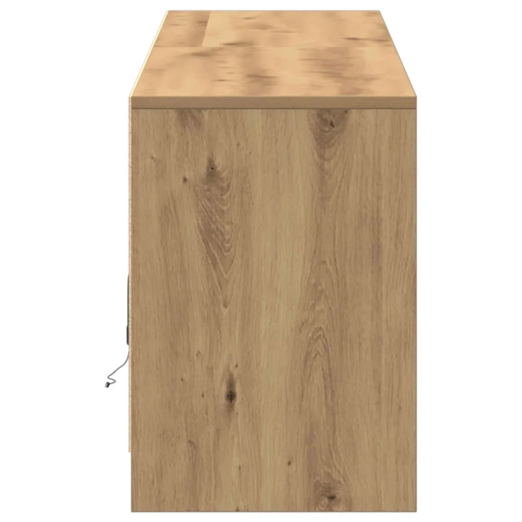 vidaXL Mobile TV Marrone 182 x 34 x 50 cm Legno multistrato