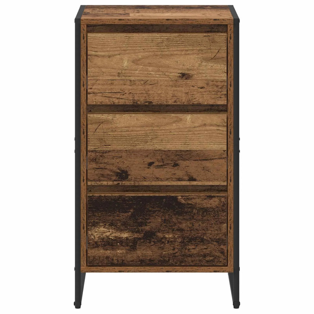 Credenza | Madia | Buffet da pranzo | Armadio da pranzo Legno vecchio 42 x 36 x 75.5 cm Legno multistrato