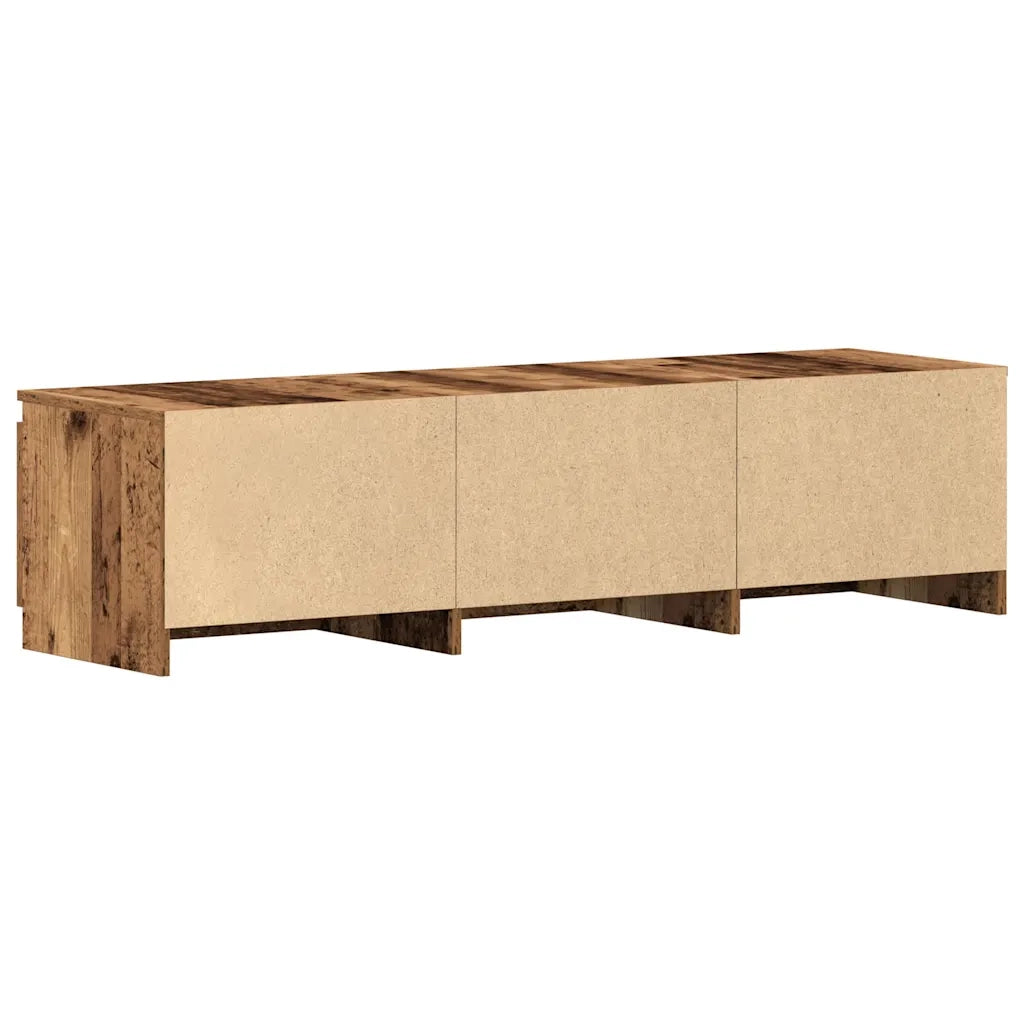Mobile TV Legno Antico 140x40x36 cm in Legno Multistrato 861138