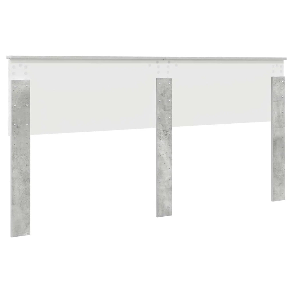 Testiera Grigio cemento Legno multistrato 888257