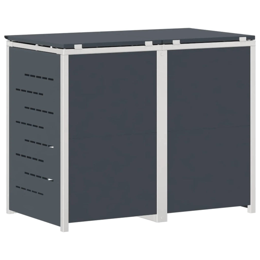 Stoccaggio contenitore a ruote Antracite 138 x 77,5 x 112,5 cm 3422240