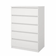 KIT CASSETTIERA NAIA 5 CASS 77X50X111CM BIANCO