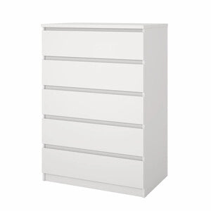 KIT CASSETTIERA NAIA 5 CASS 77X50X111CM BIANCO