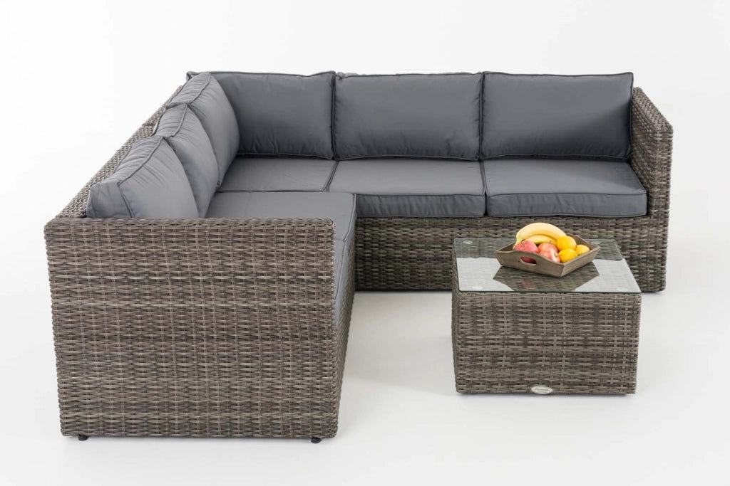 Set divano angolare Liberi 5mm grigio ferro 1