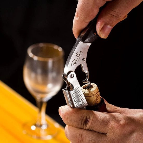 Regalo di vino con set di vino, Cadeau/Kerst/Kerstmis Decorazioni a forma di fiocco di neve