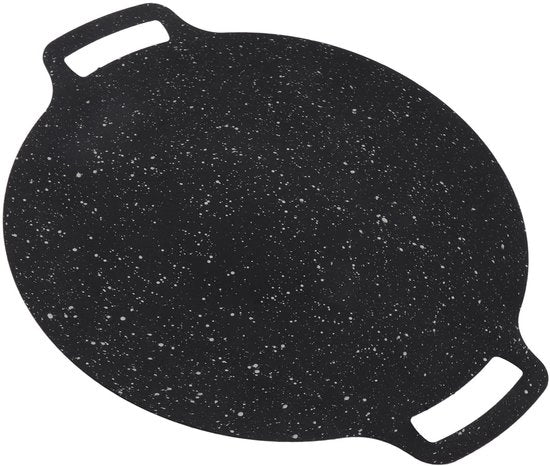 Piastra per Griglia Esterna - Piastra per Barbecue - Antiscotta - Pietra di Maifan - 30cm - Idonea per Uso All'aperto