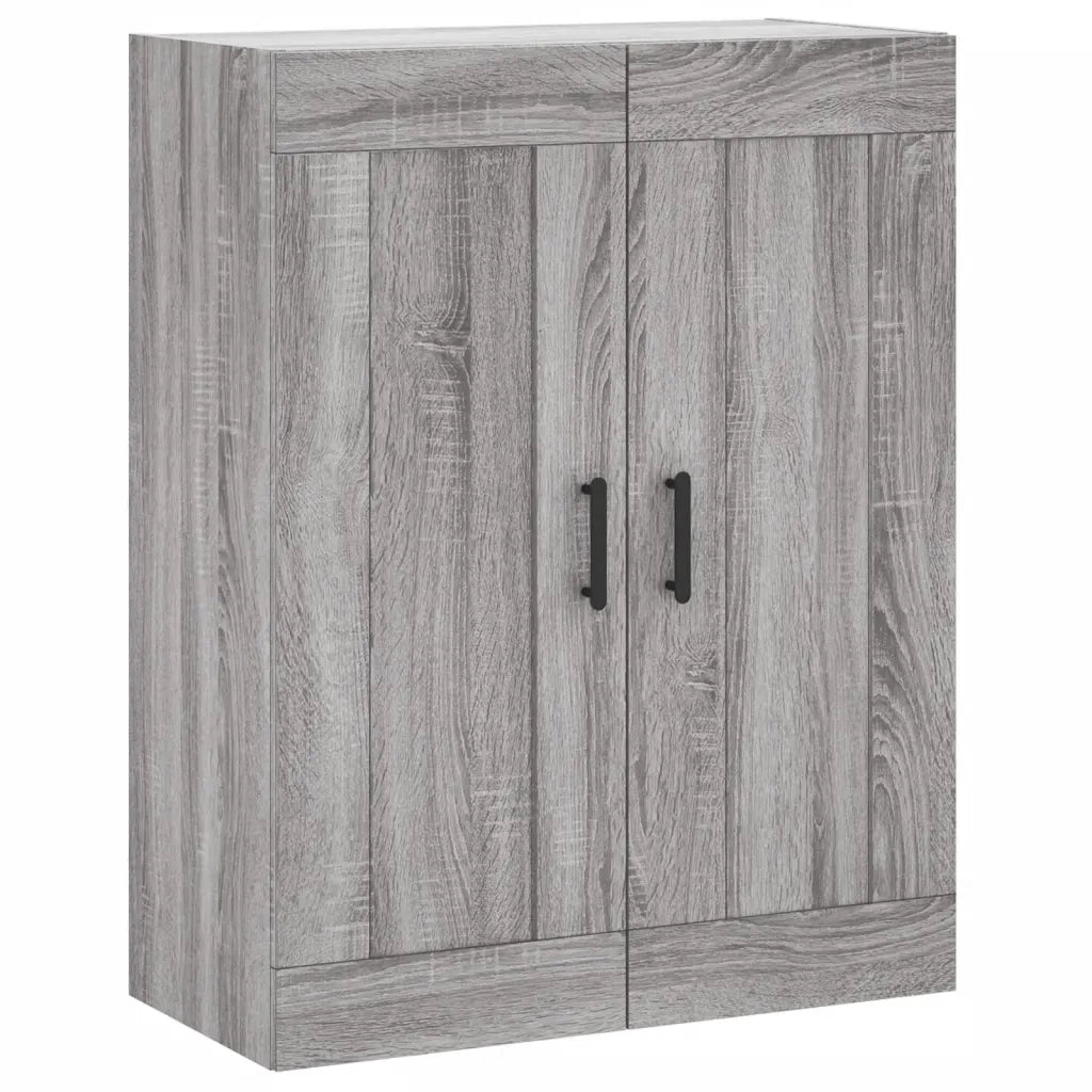 Mobile a Parete Grigio Sonoma 69,5x34x90 cm Legno Multistratocod mxl 105235