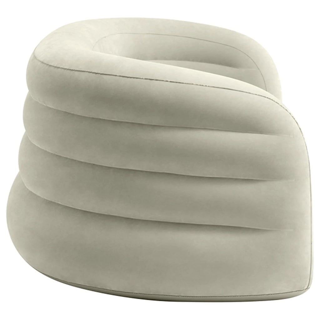 INTEX Divano Curvo  Grigio 229 x 109 x 81 cm PVC 42035640