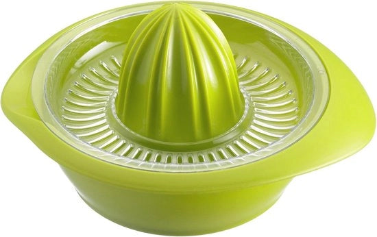 Citrusprese con serbatoio di succo e beccuccio - 0,5L - Verde mela - 18,7 cm
