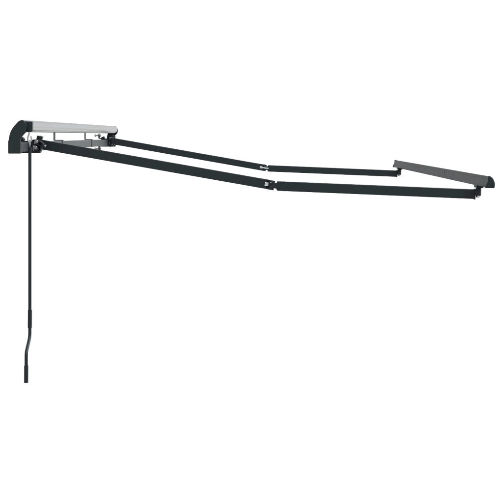 Telaio Tenda Retrattile Manuale 3.5x2 cm Metallo