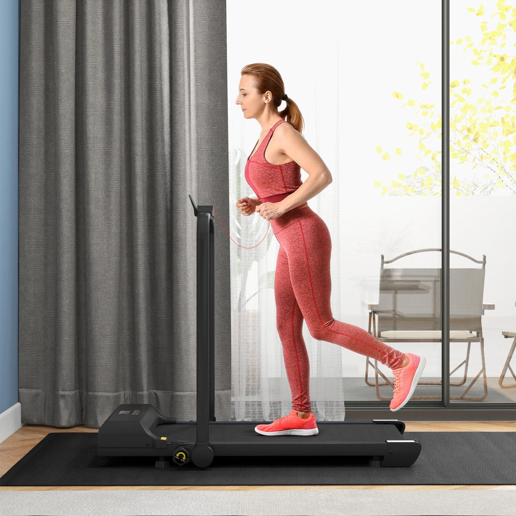 Tapis Roulant Pieghevole ¨C Xylo ¨C 2,5 HP, Display LED, Max 10 km/h, Nero