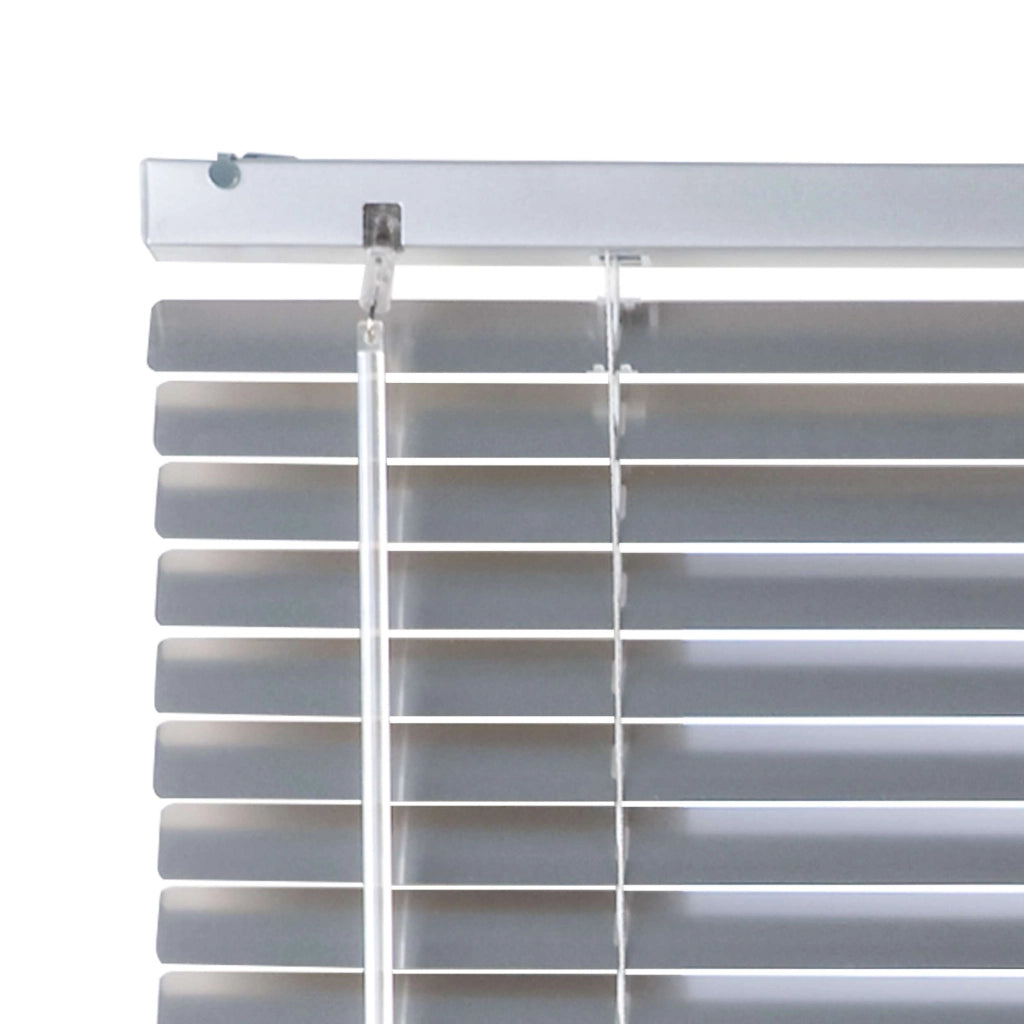 Tende Veneziane in Alluminio con Corda Autobloccante, Argento 135x160