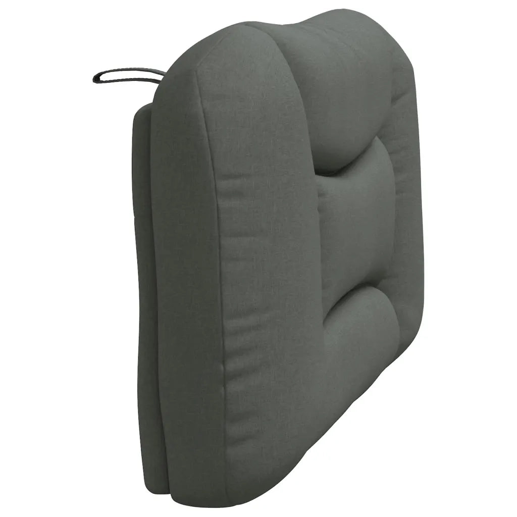 Cuscino testiera Hvar Grigio Scuro 100 cm in Tessuto 3207717